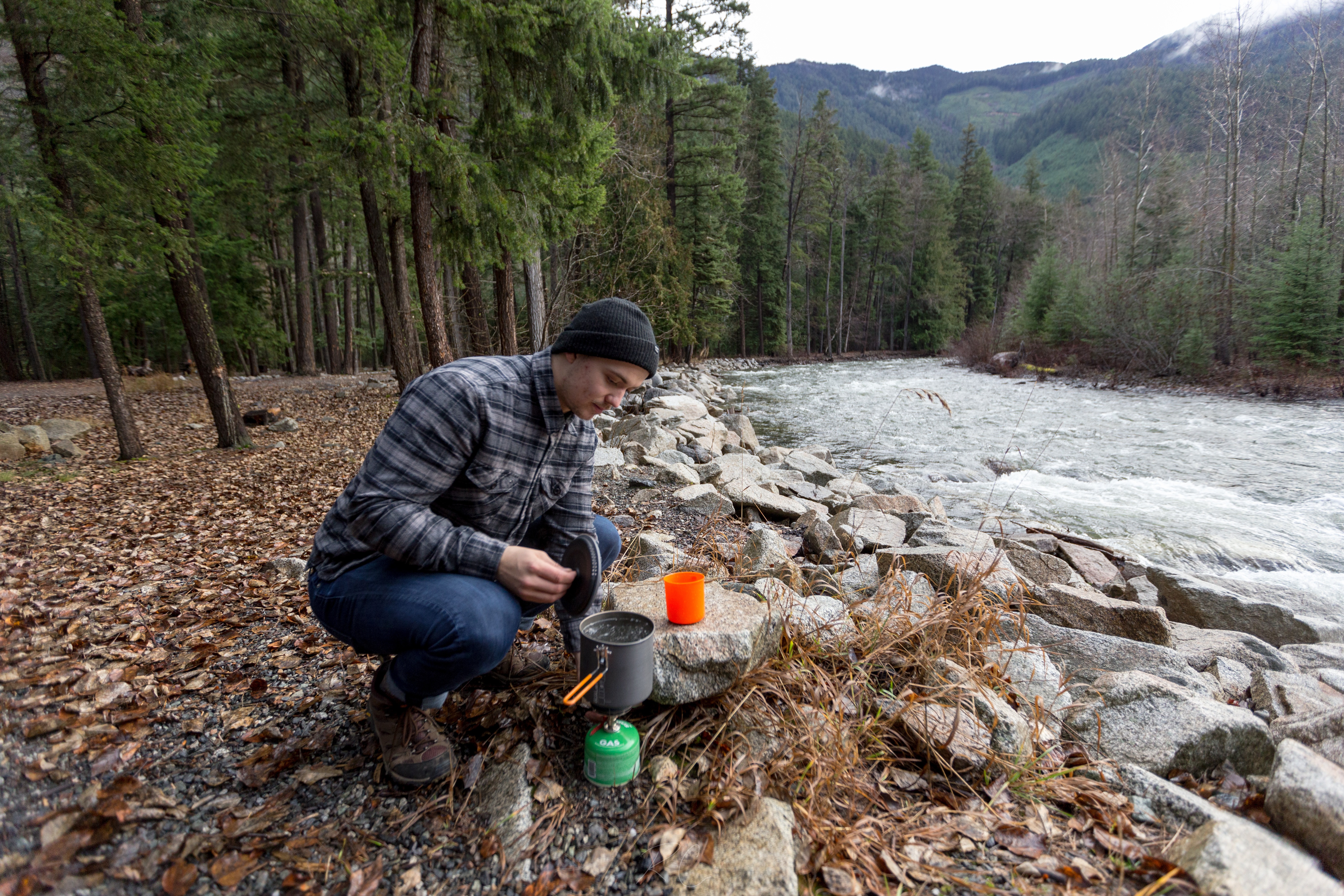 Camp at Cottonwood Recreation Site