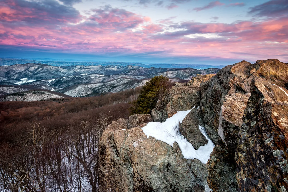 Photographing Bearfence Mountain