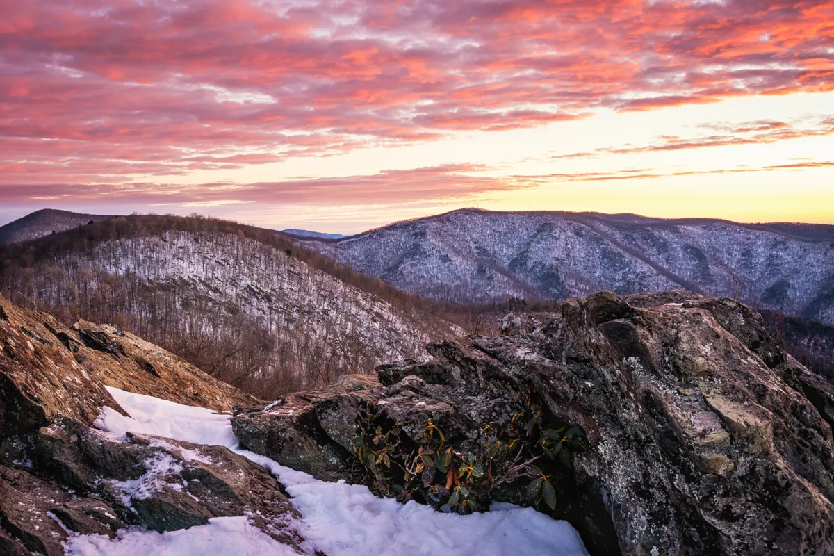 Photographing Bearfence Mountain