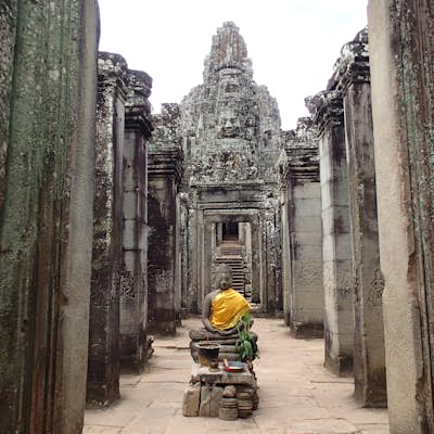 Explore Bayon Temple in Angkor Thom