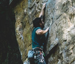 Climb at Foster Falls SP