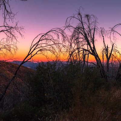 Photograph a Spectacular Sunset at Palomar Mountain