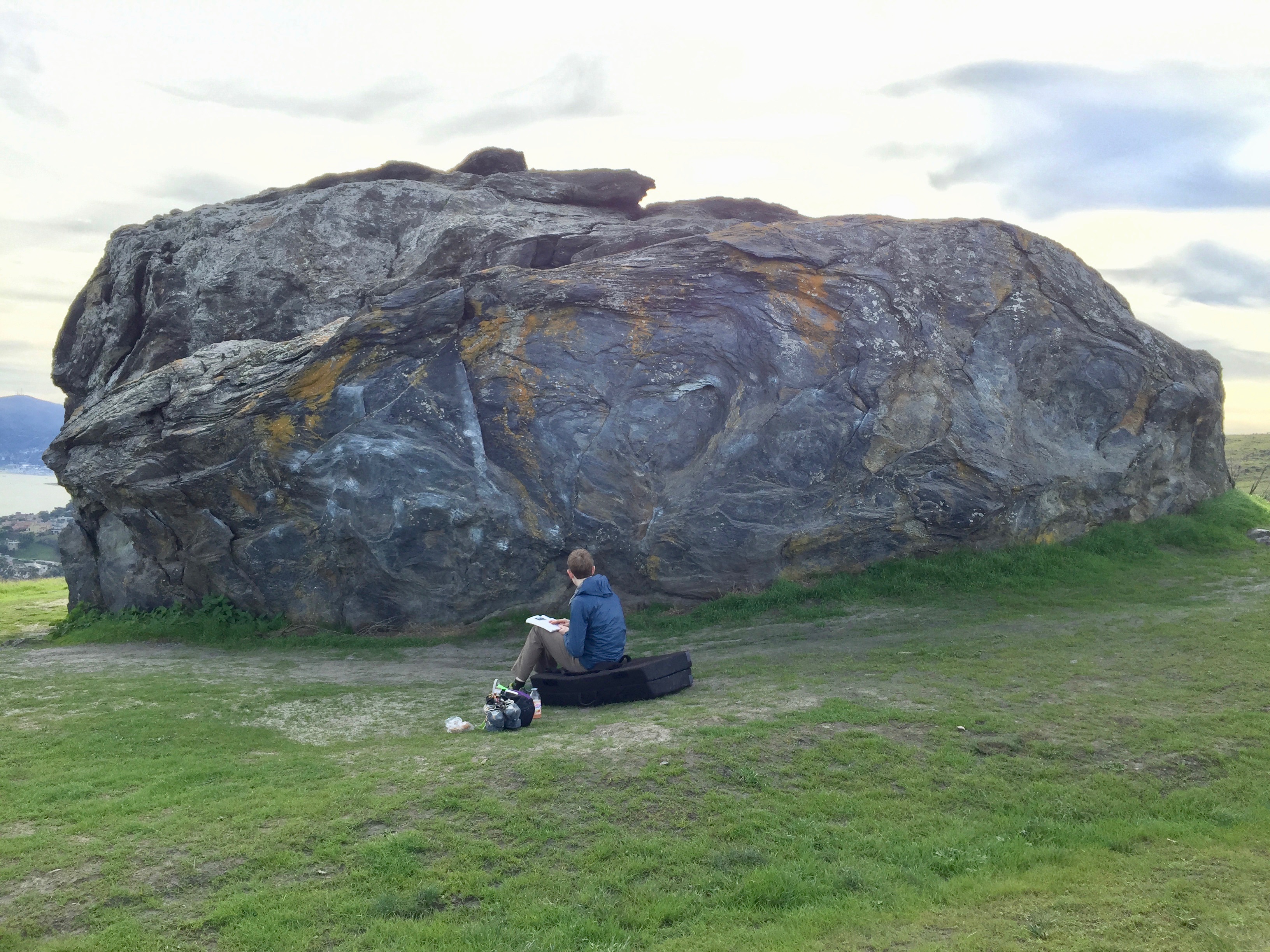 Bouldering at Ring Mountain 