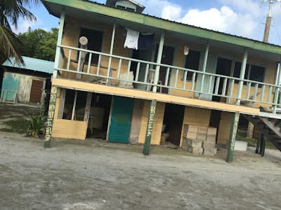 Living on a Belizean island