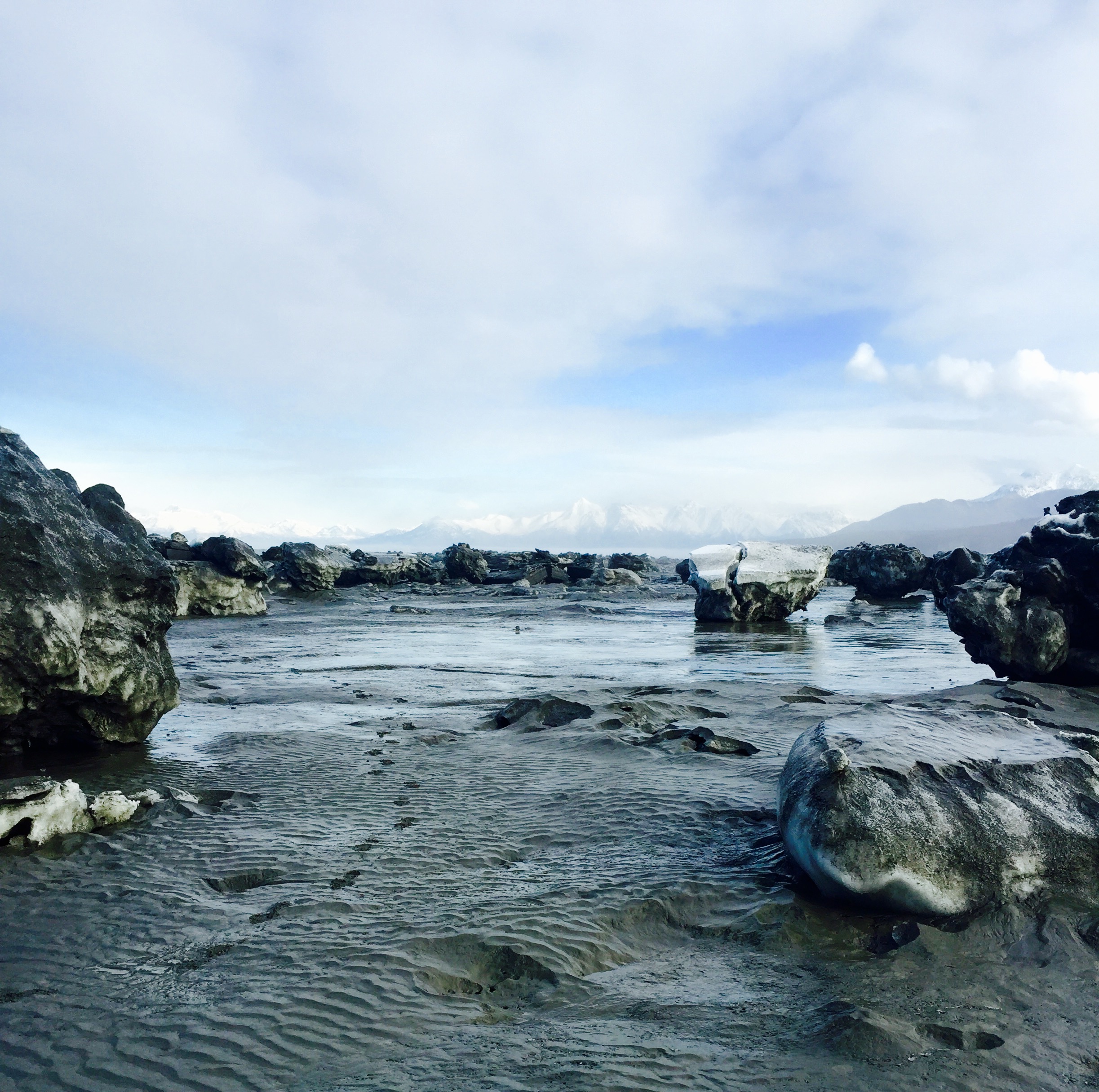 Explore the Knik Arm's Ice Fields