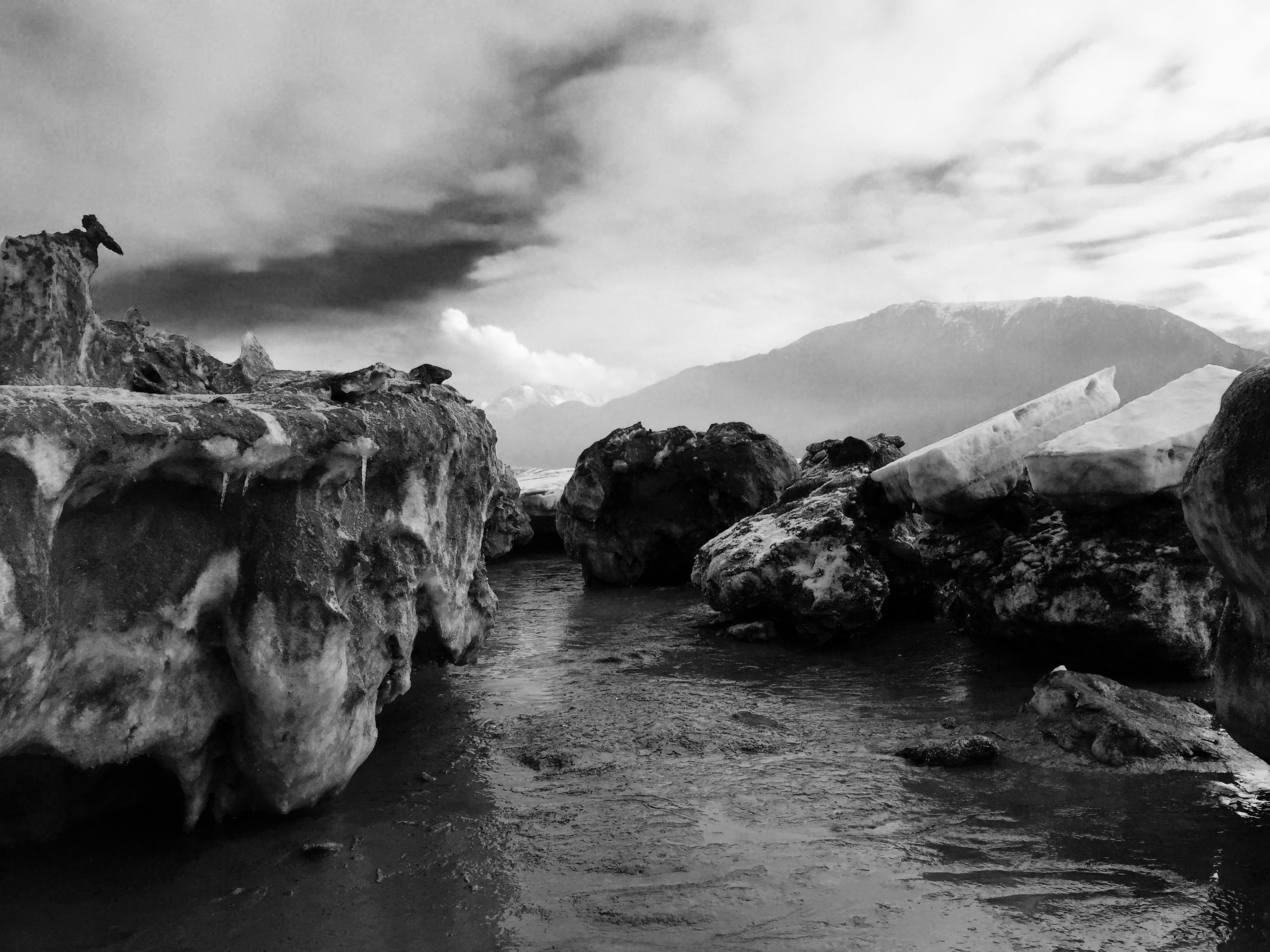 Explore the Knik Arm's Ice Fields