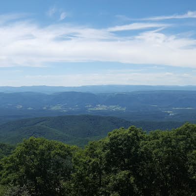 Take in the view from High Knob Lookout Tower