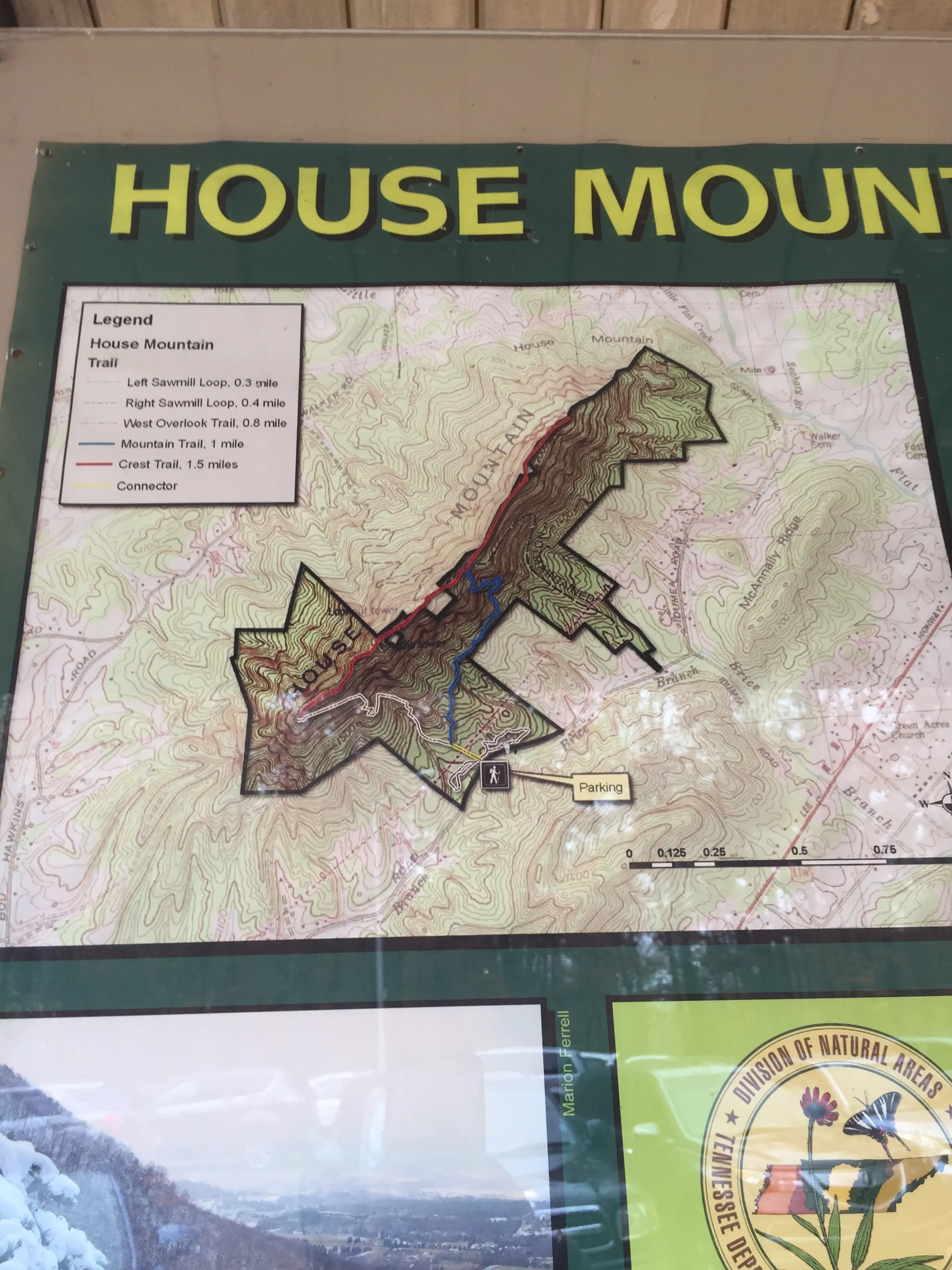 Hike House Mountain, TN