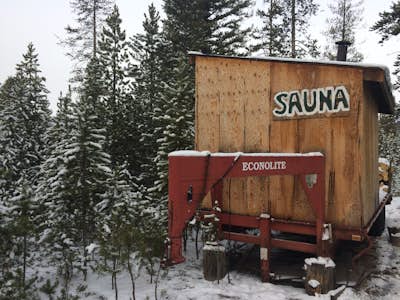 Snow Shoe to a Yurt at Galena Lodge 