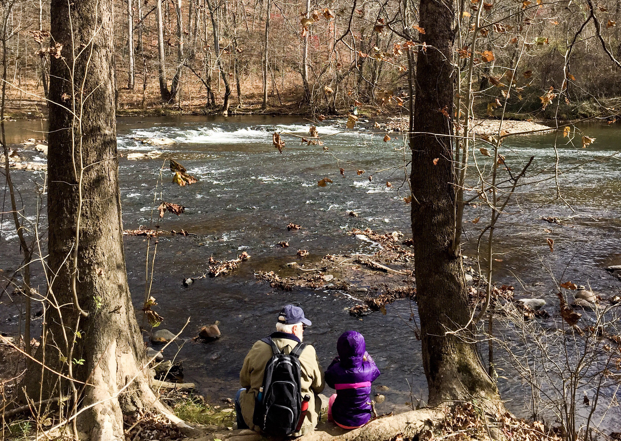 Hike along the River Walk Trail in Roanoke's Explore Park