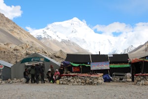 Camp at the EBC Tent Village