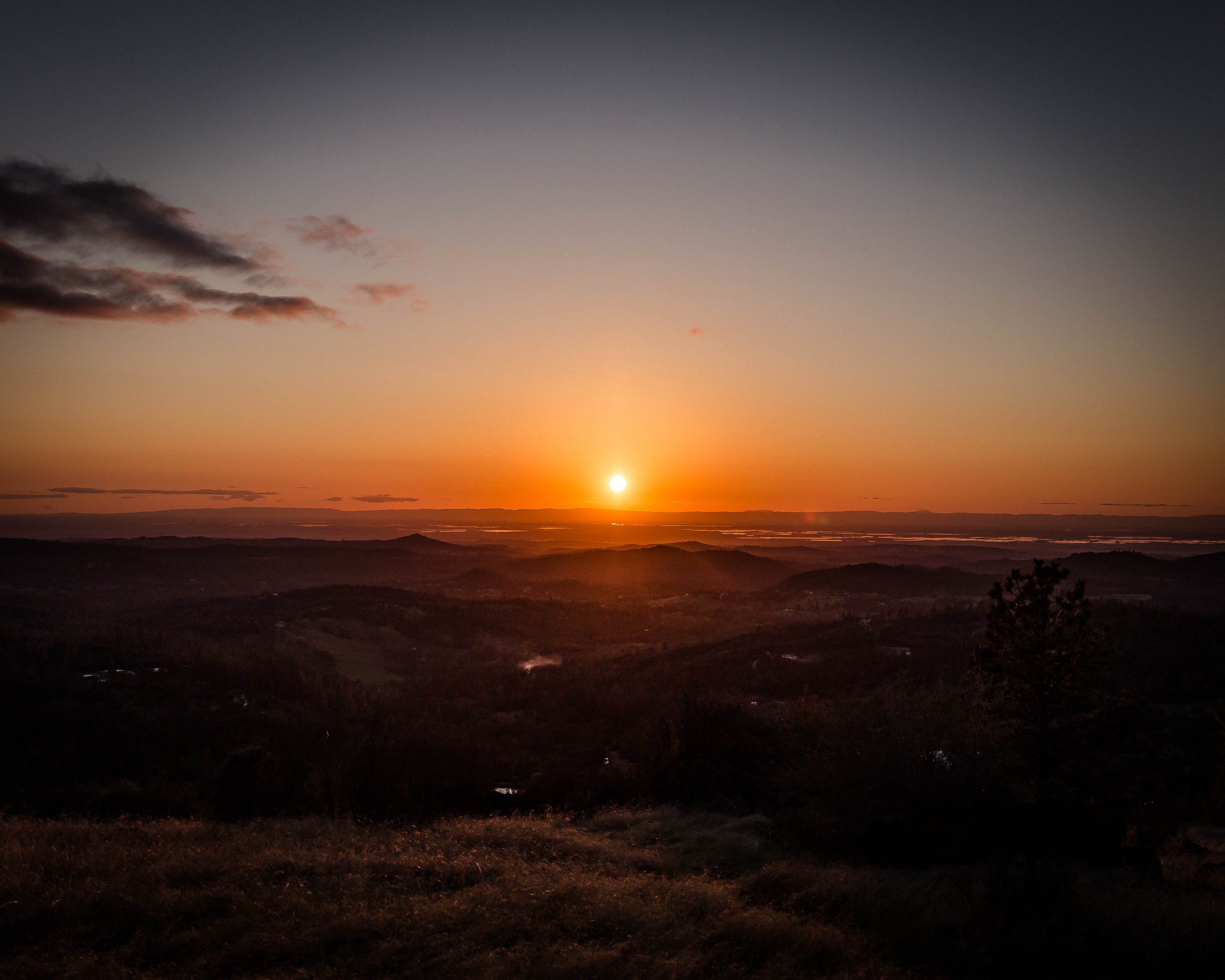 Photograph a Sunset on Wolf Mountain