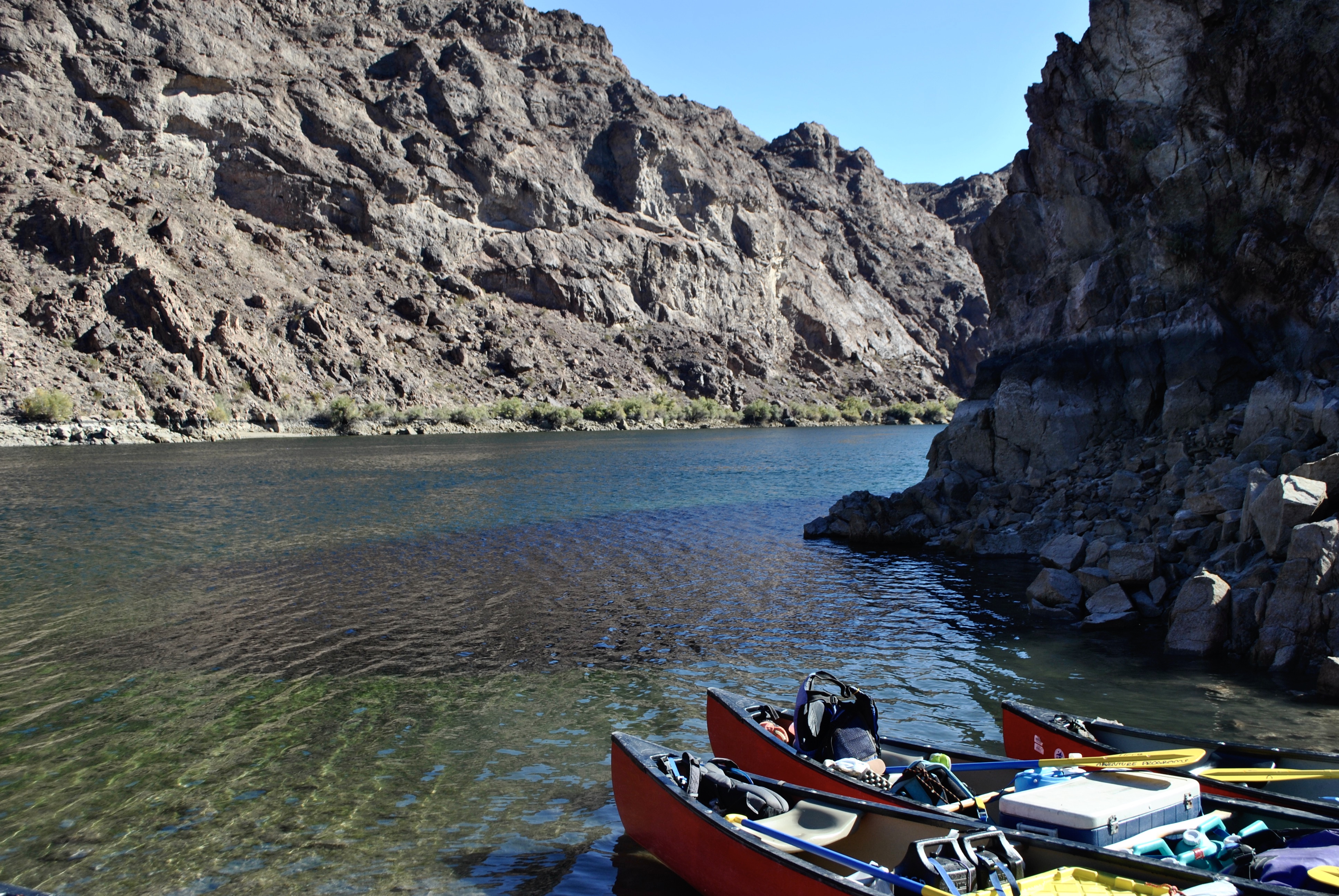 Canoe Black Canyon on the Colorado River 