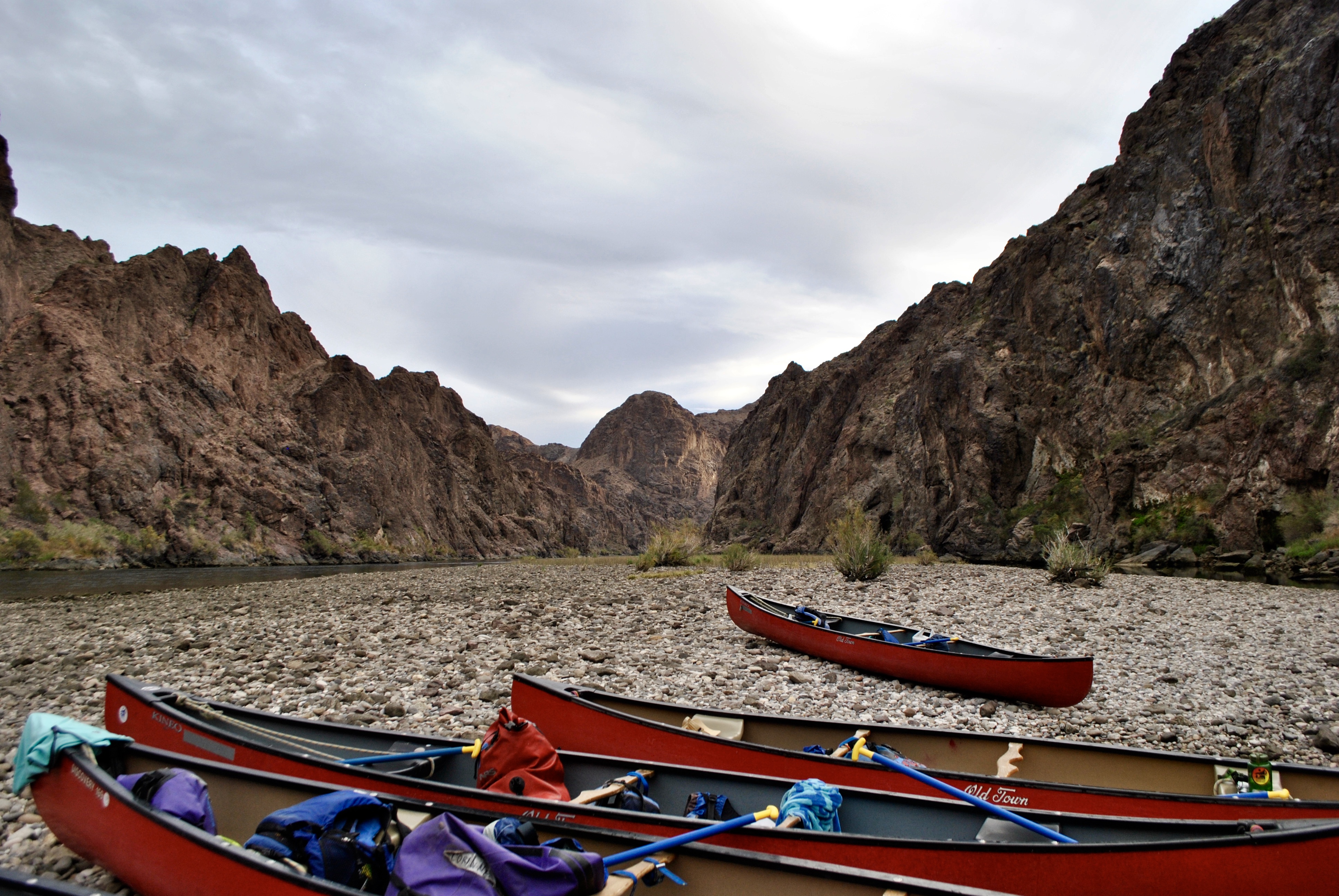 Canoe Black Canyon on the Colorado River 