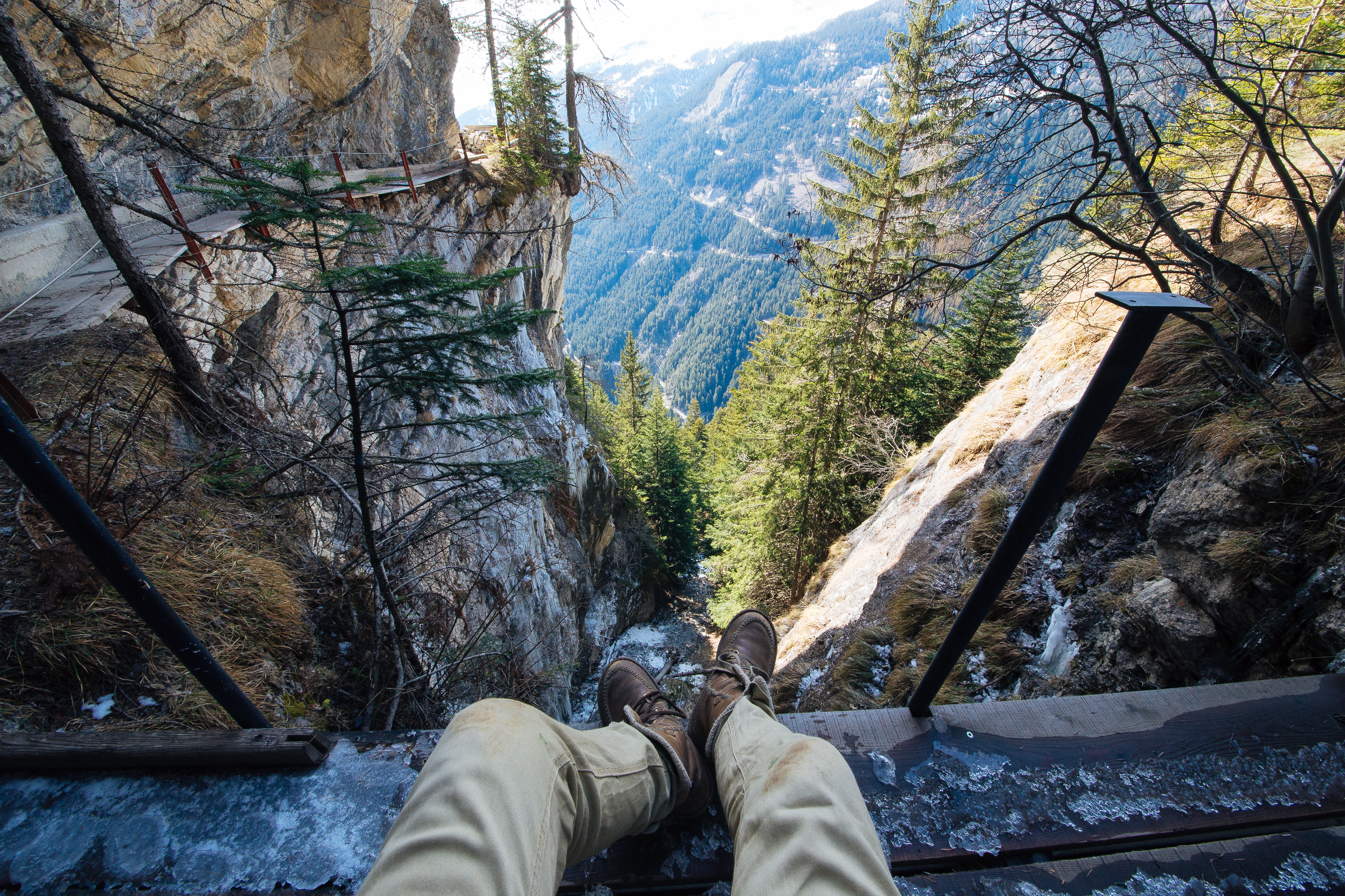 Hike the Bisse du Ro to Lac de Tseuzier