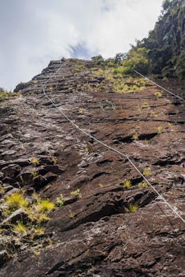 Rock Climb at Unwin Crag