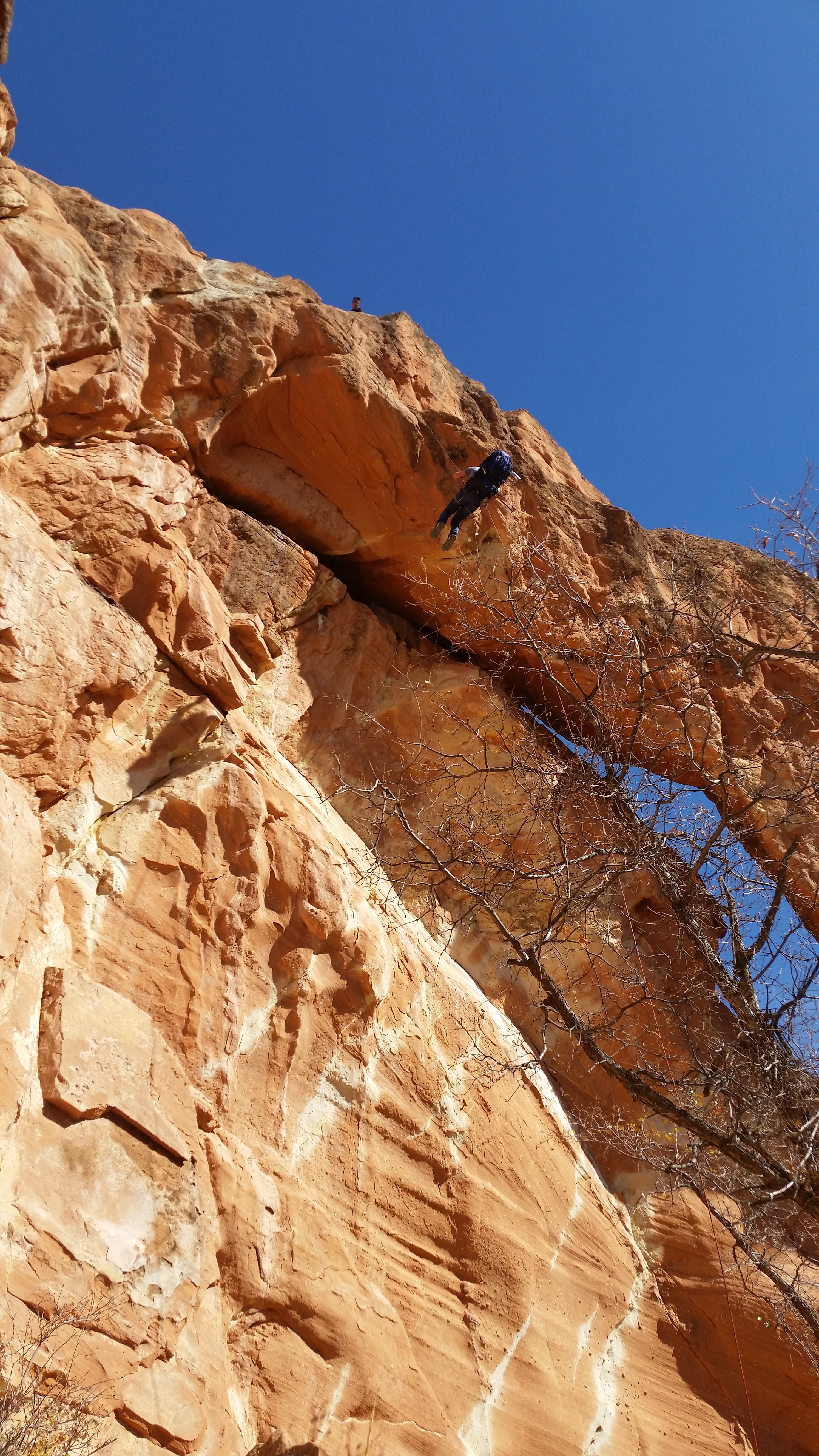 Rappel the Red Ledges