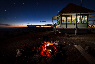 Camp Out at Little Mt. Hoffman Lookout