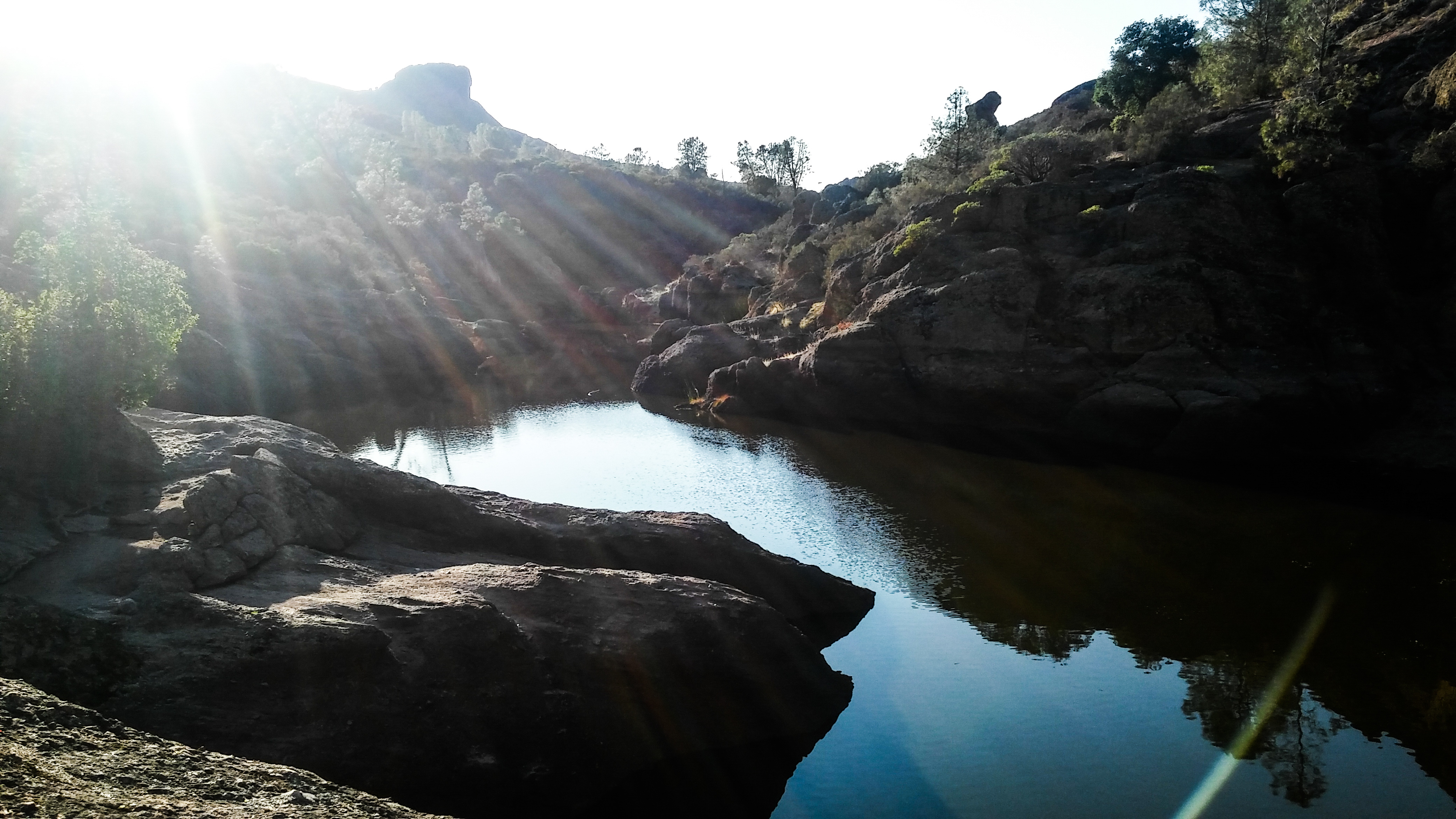 Hike to Bear Gulch Reservoir in Pinnacles National Park