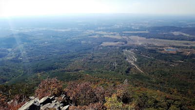 Hike the West Overlook Trail and CCC Stone Tower Trail Loop