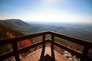 Hike the West Overlook Trail and CCC Stone Tower Trail Loop