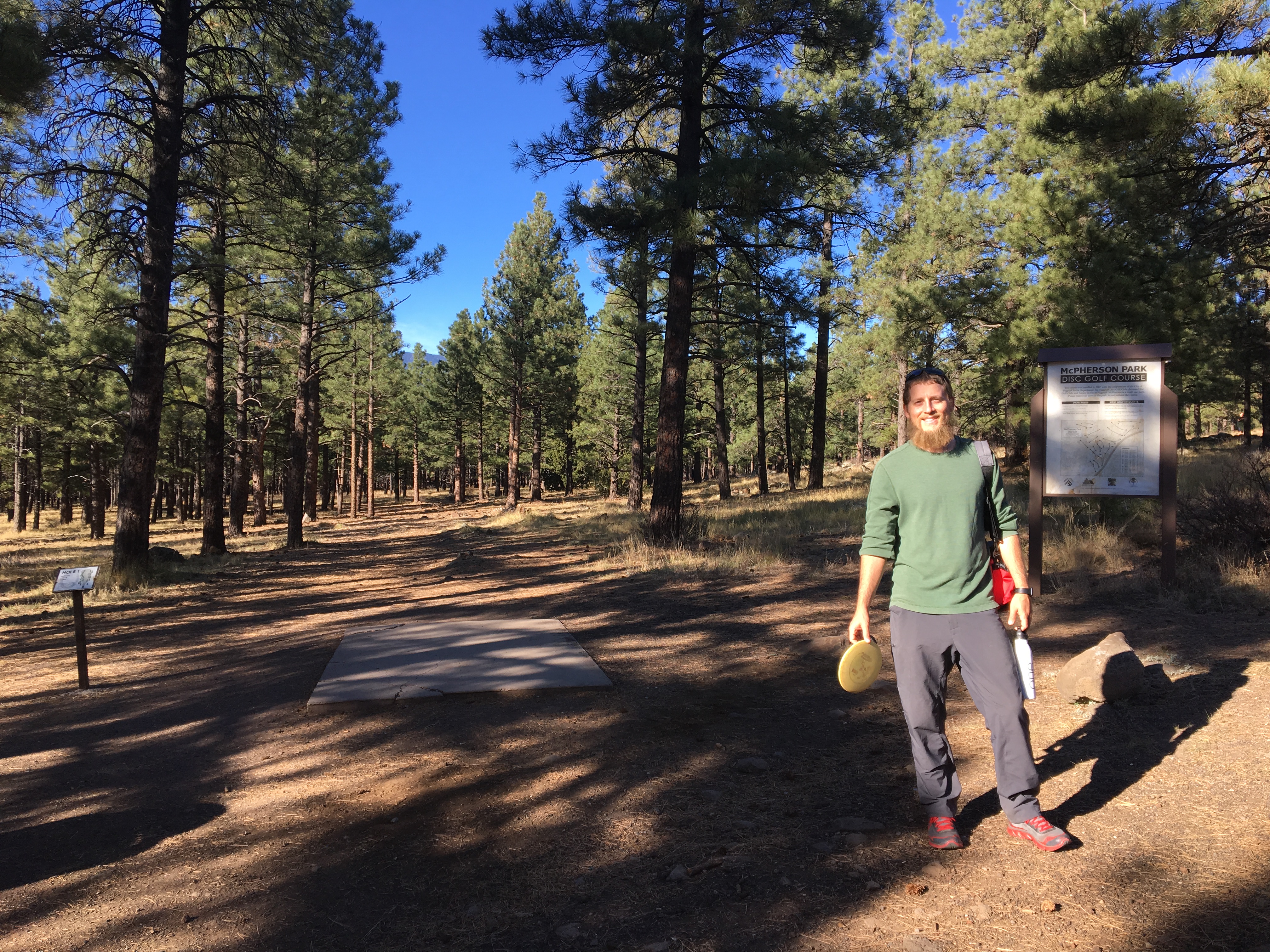 Frisbee Golf at McPherson's