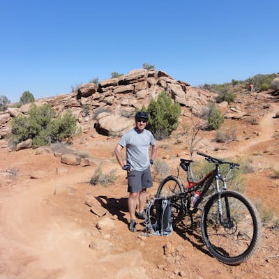 Mountain Bike the Moab Brand Trails