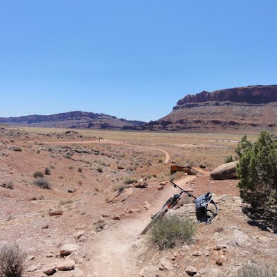 Mountain Bike the Moab Brand Trails