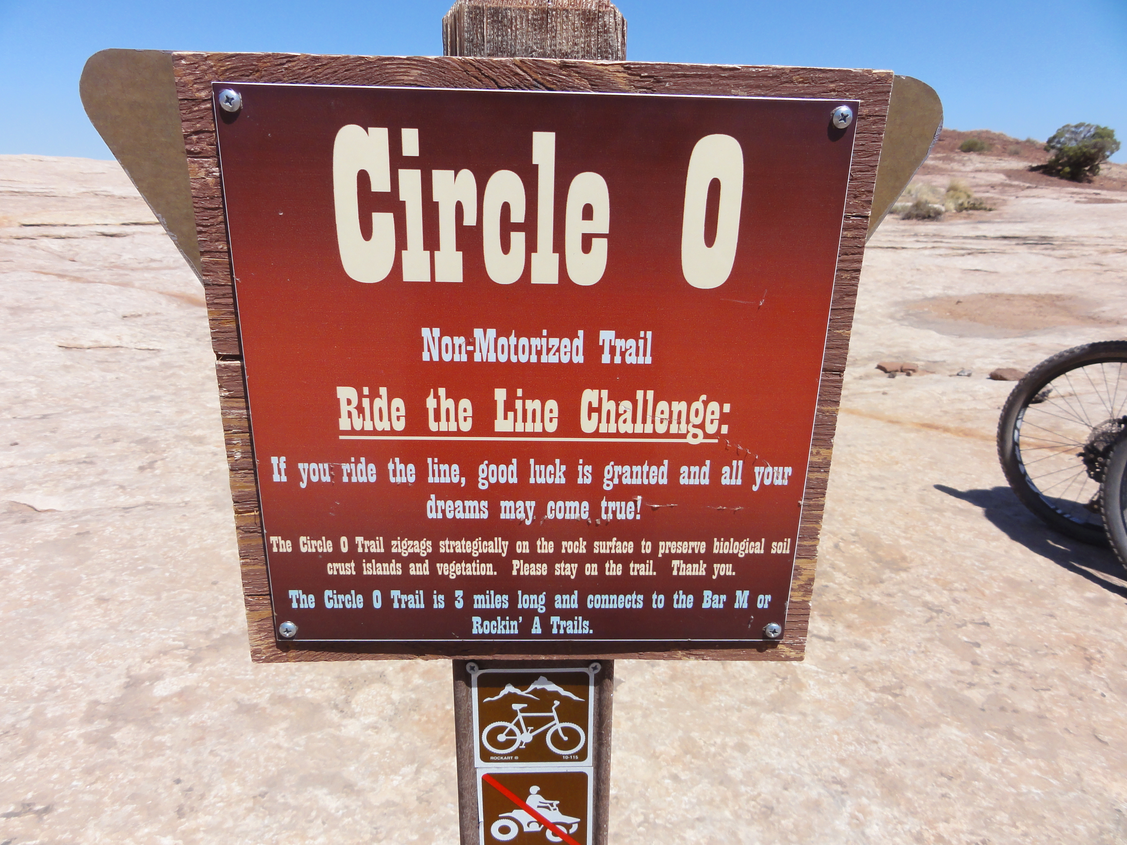 Mountain Bike the Moab Brand Trails