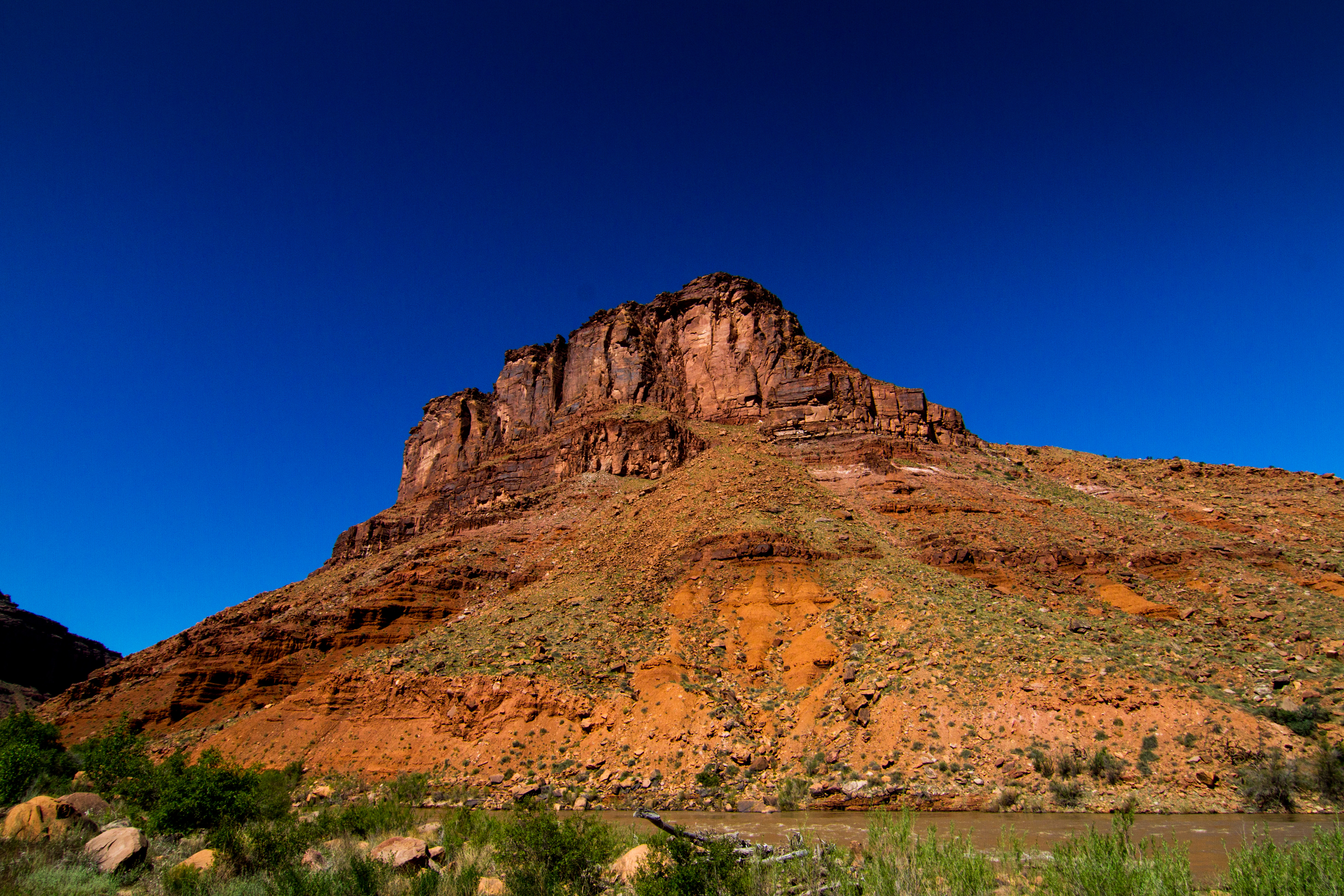 Camp at Big Bend Campground, Moab, Utah