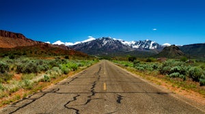 Drive through Scenic Castle Valley