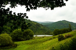 Hike to St. Kevin's Monastic Site