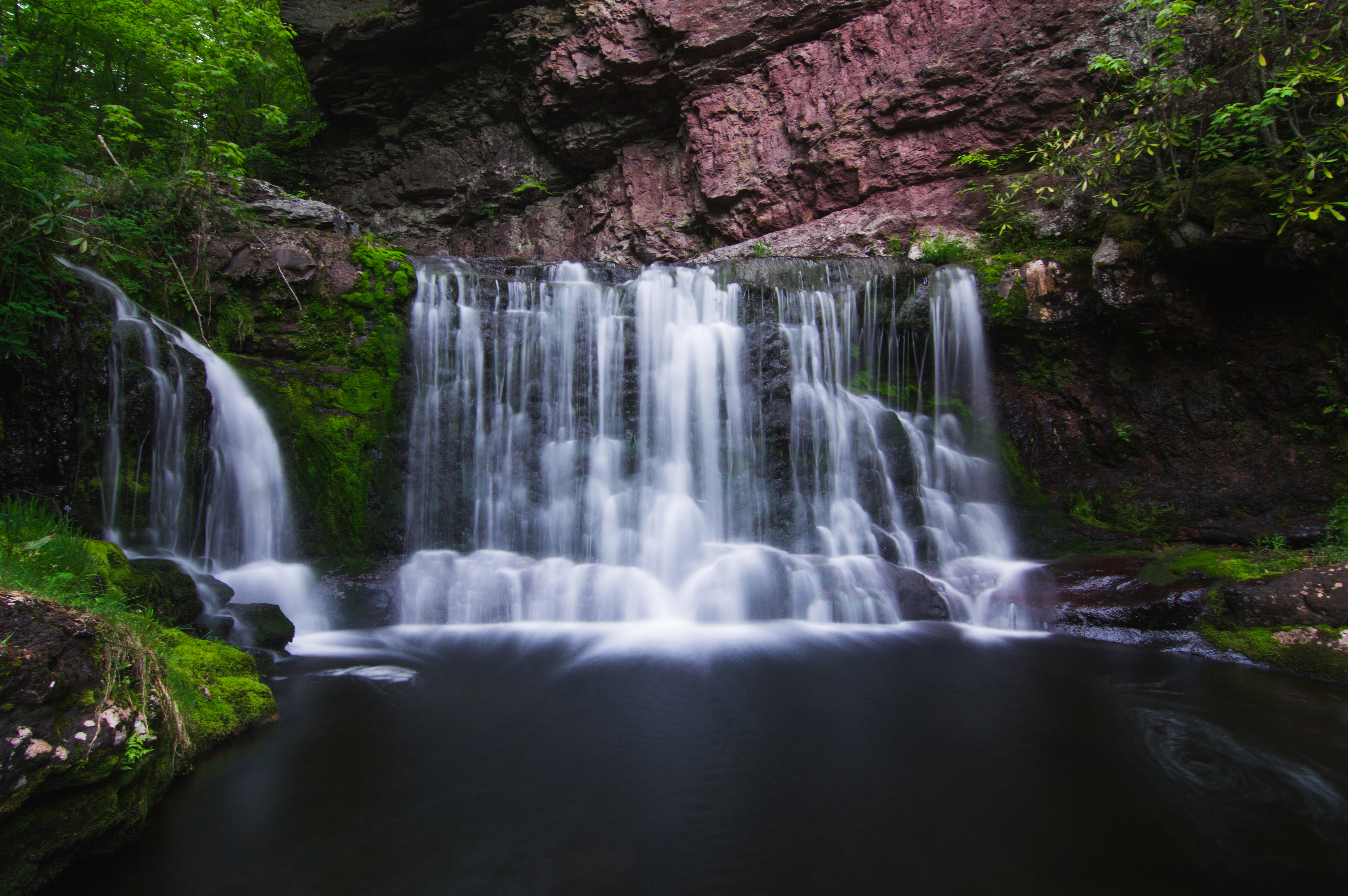 Indian Ladder Falls at Skytop