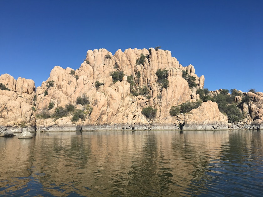 Kayak at Watson Lake, Prescott, Arizona