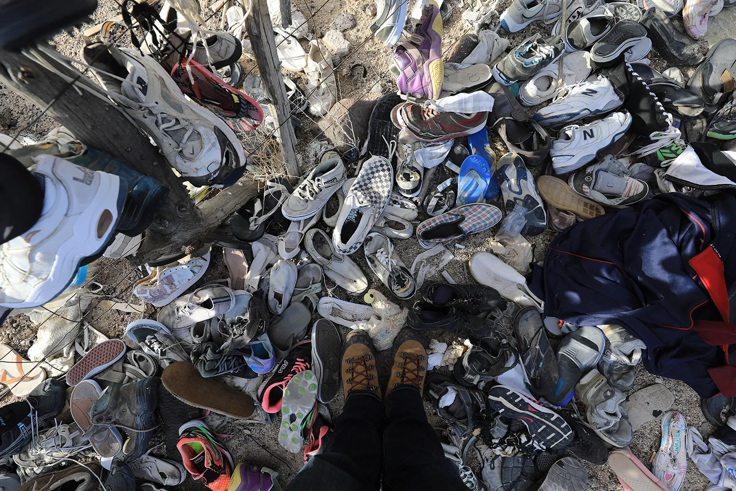 Visit the Rice Shoe Fence