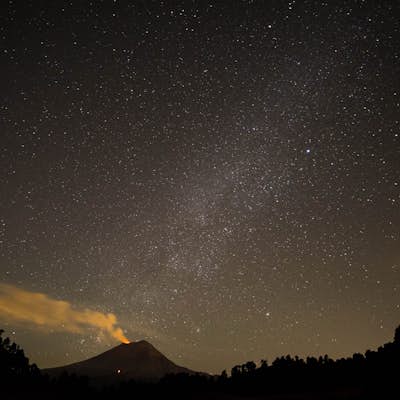 Night Photography at Popocatépetl
