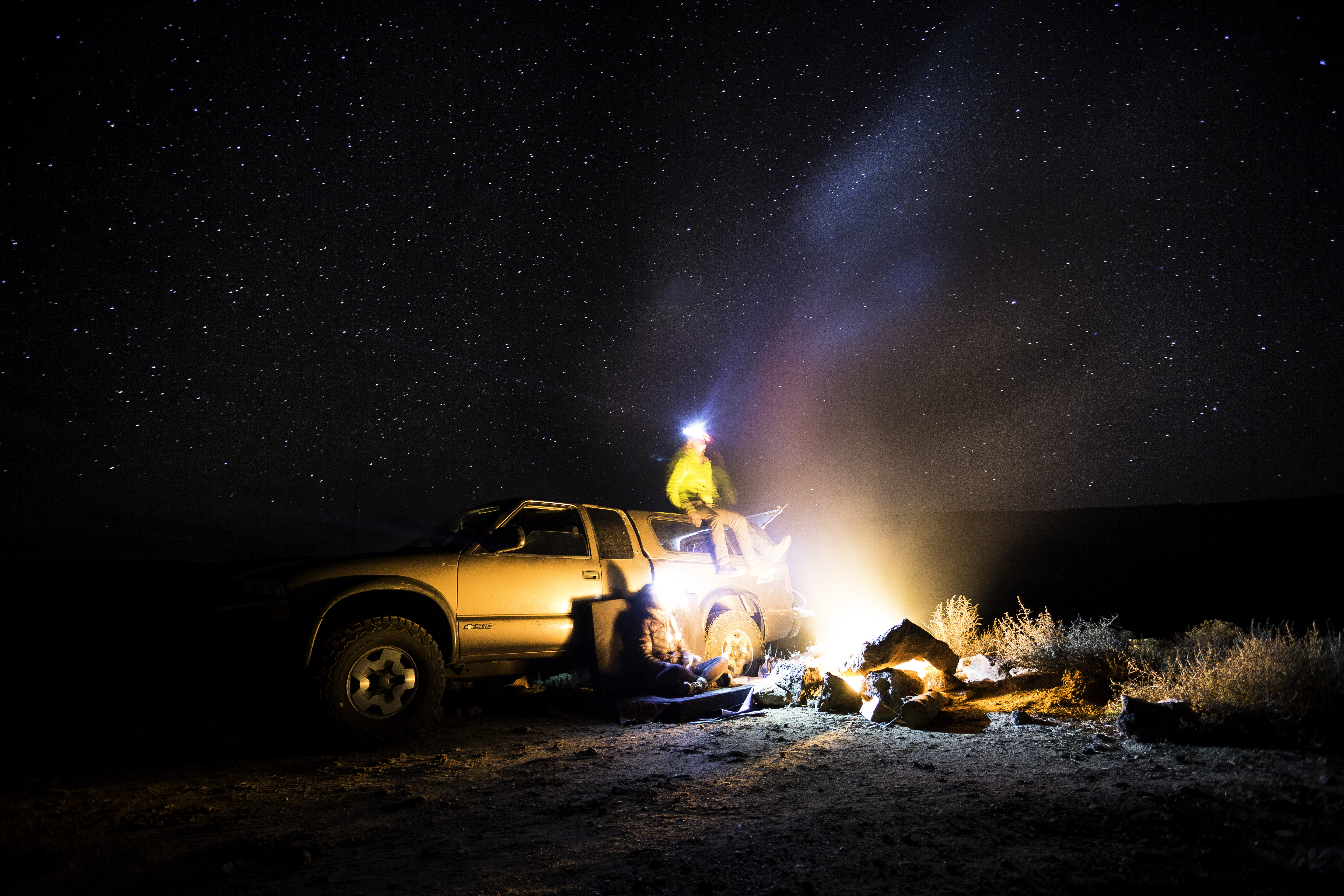 Camp on Dalton Wash Road