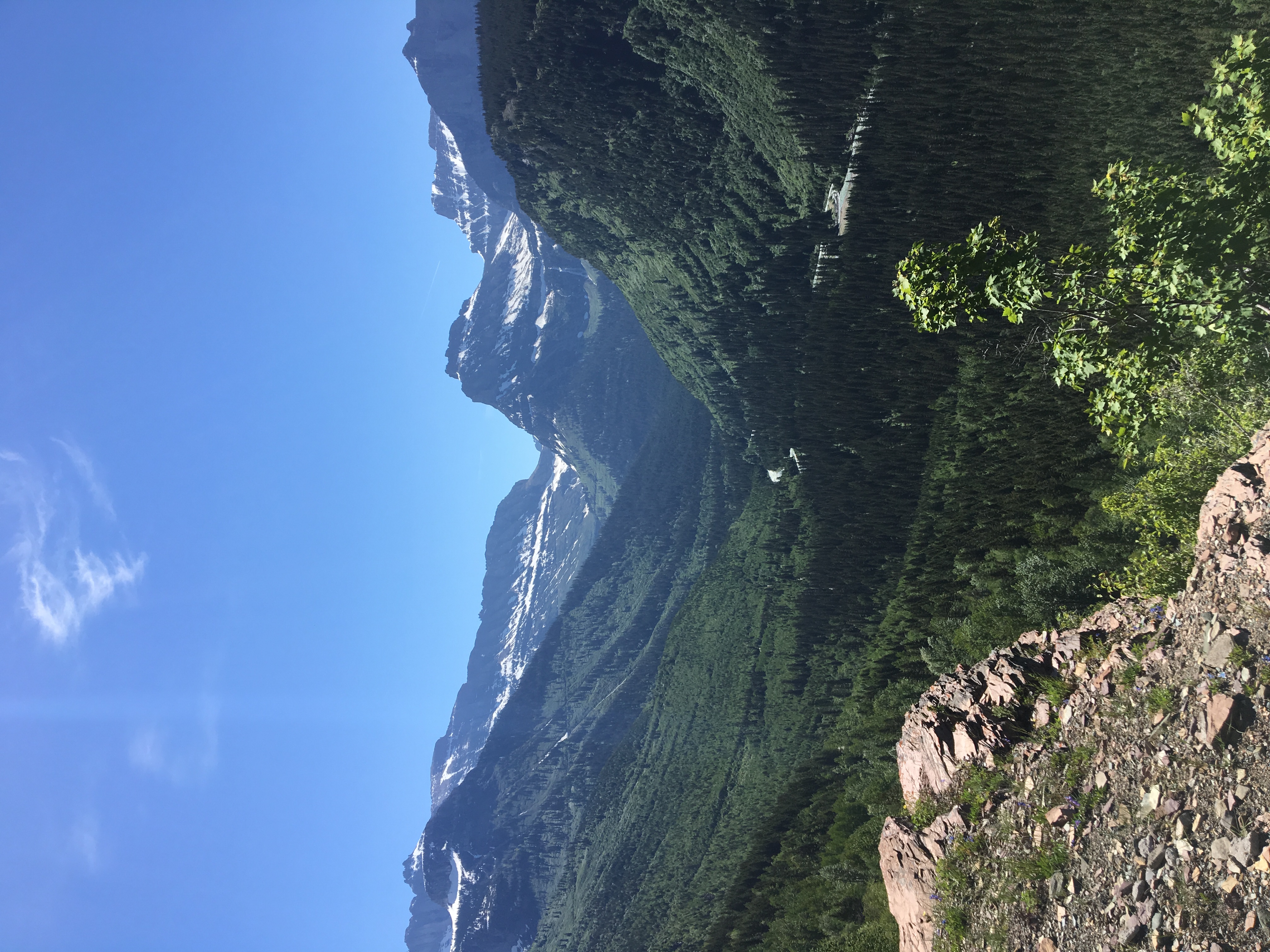 Bike Going-to-the-Sun Road in Glacier National Park