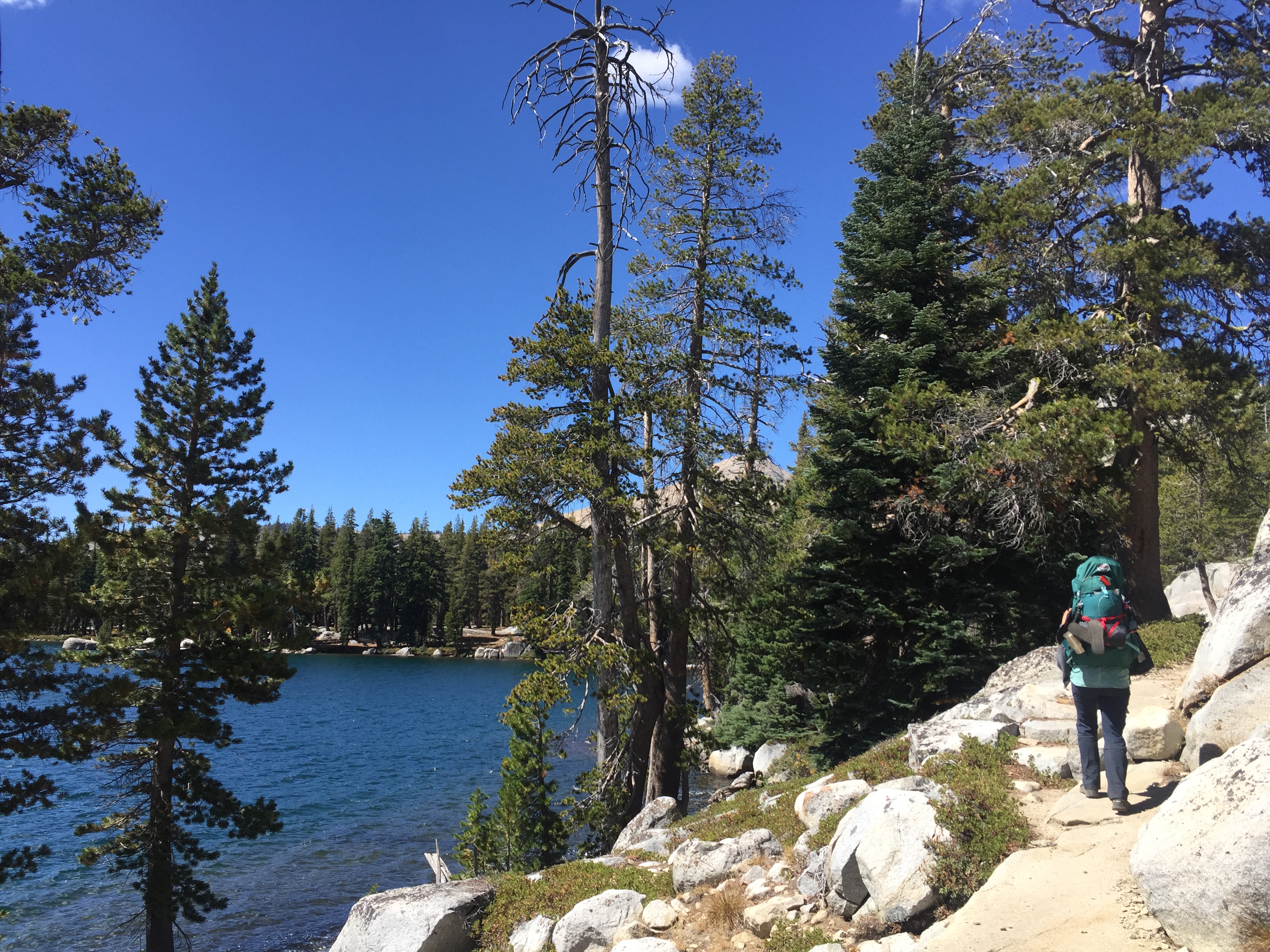 Backpack to Lake of the Woods, Desolation Wilderness in the Tahoe Basin 