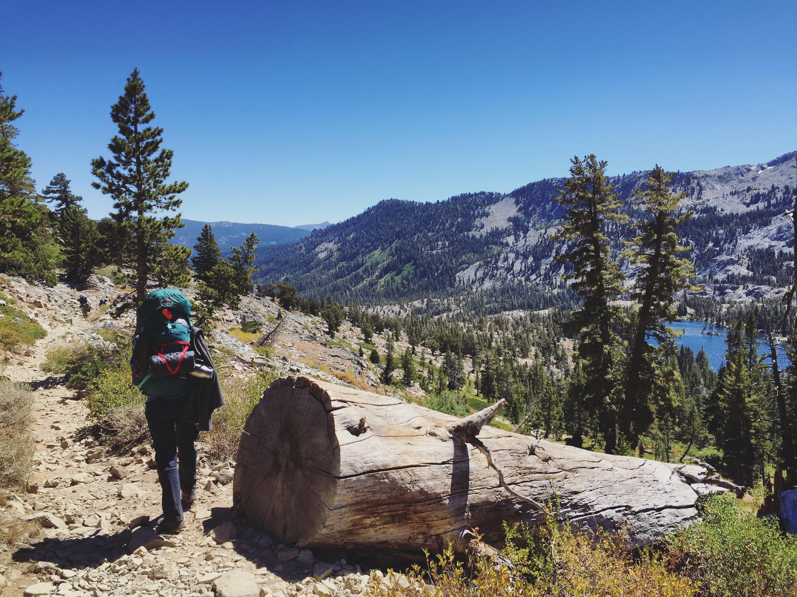 Backpack to Lake of the Woods, Desolation Wilderness in the Tahoe Basin 
