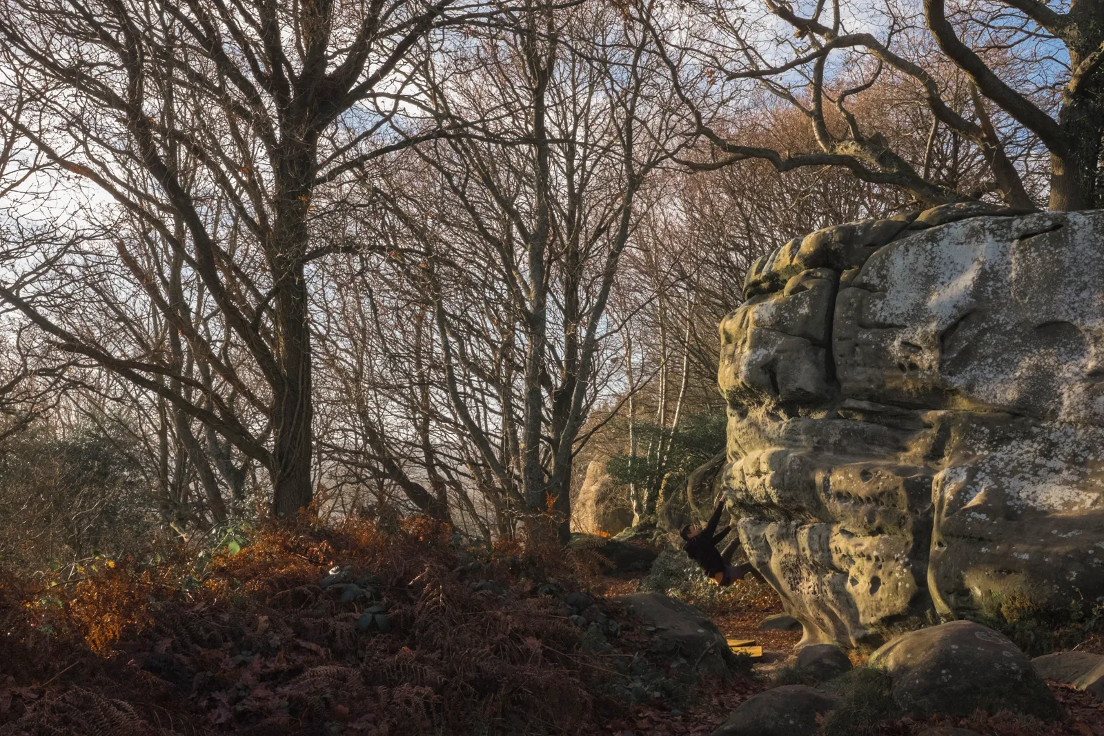 Sandstone Bouldering at Stone Farm
