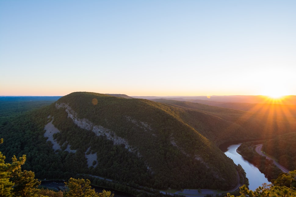 canoe trip delaware water gap