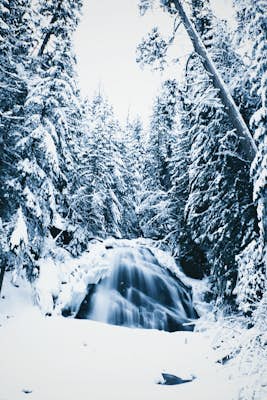 Why you should explore Snow Creek Falls, in the winter.