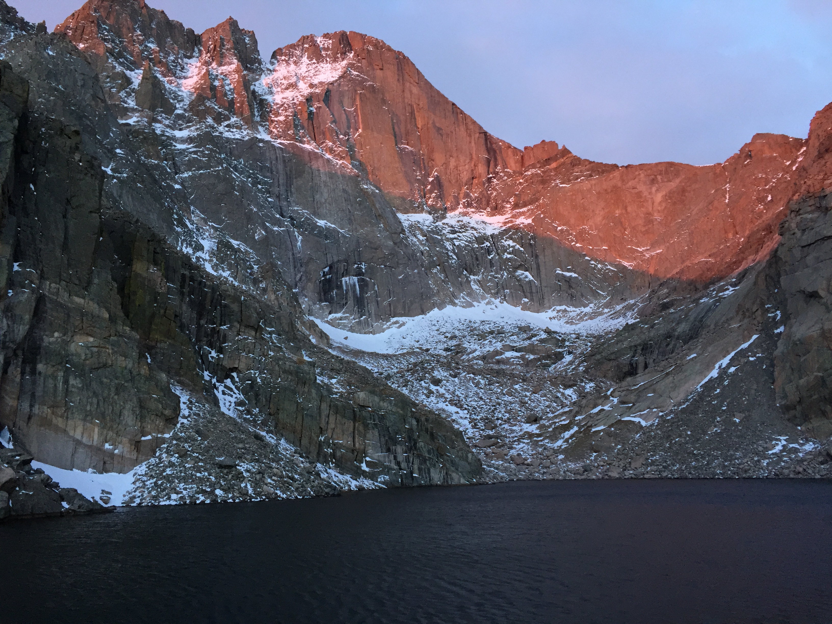 Chasm Lake via Longs Peak Trailhead