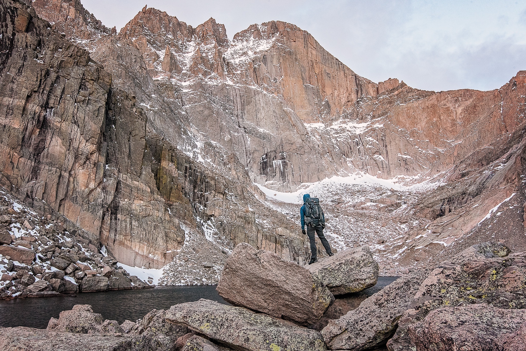 Chasm Lake via Longs Peak Trailhead