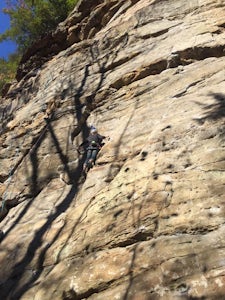 Rock Climb Bruise Brothers in Muir Valley