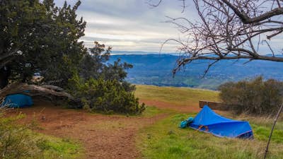 Camp at Juniper Campground in Mount Diablo SP