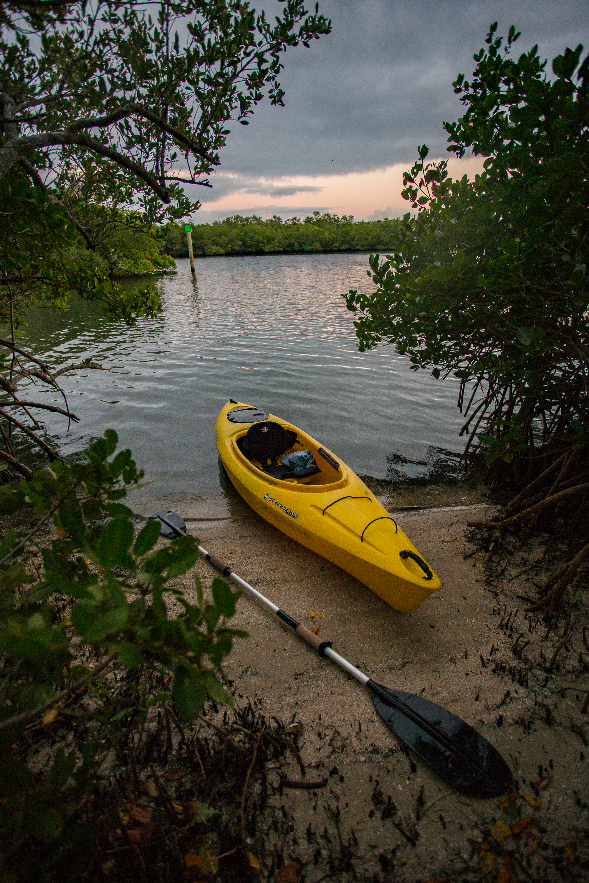Kayak Round Island, Vero Beach, Florida