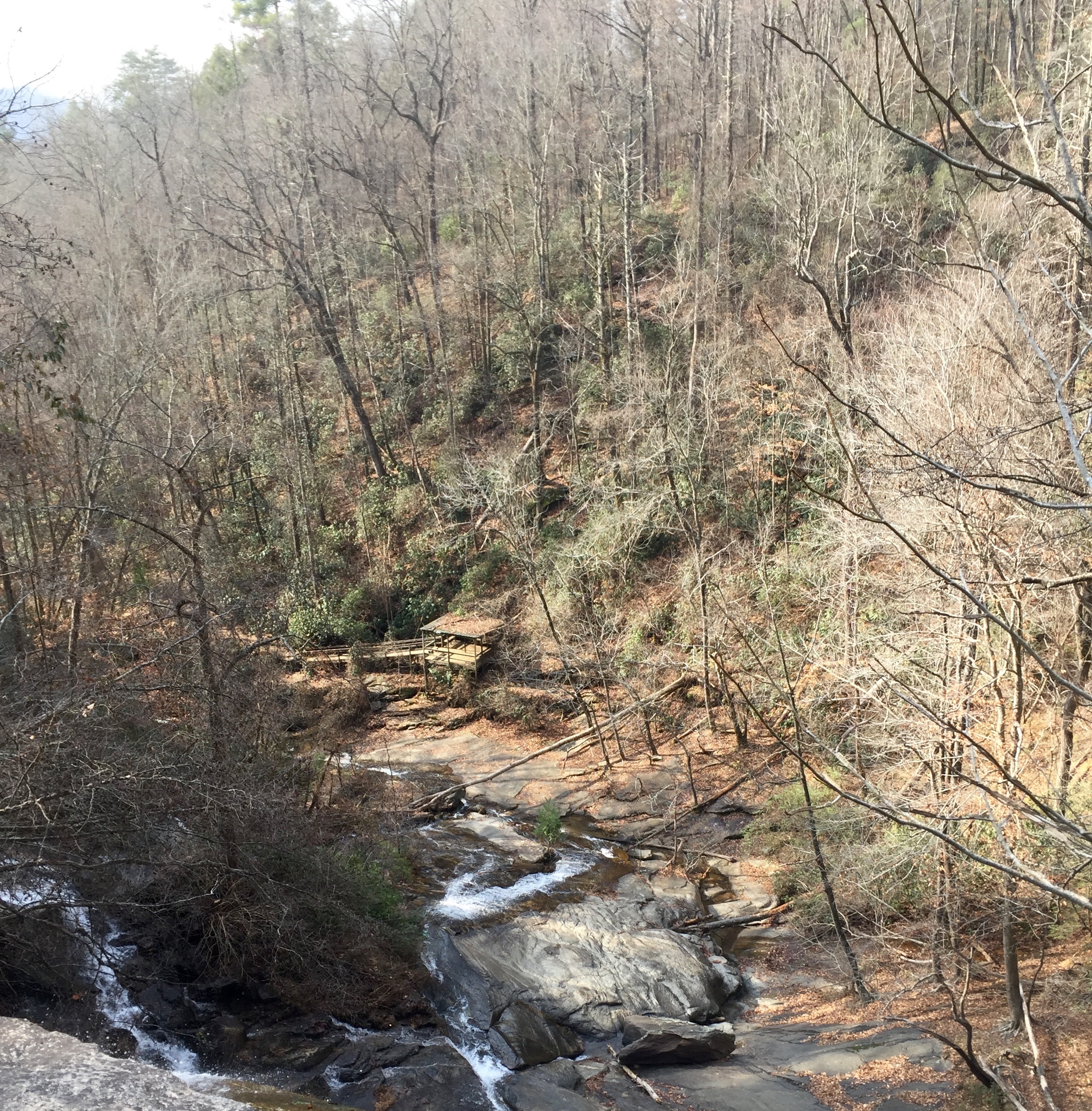 Hike to Twin Falls, SC