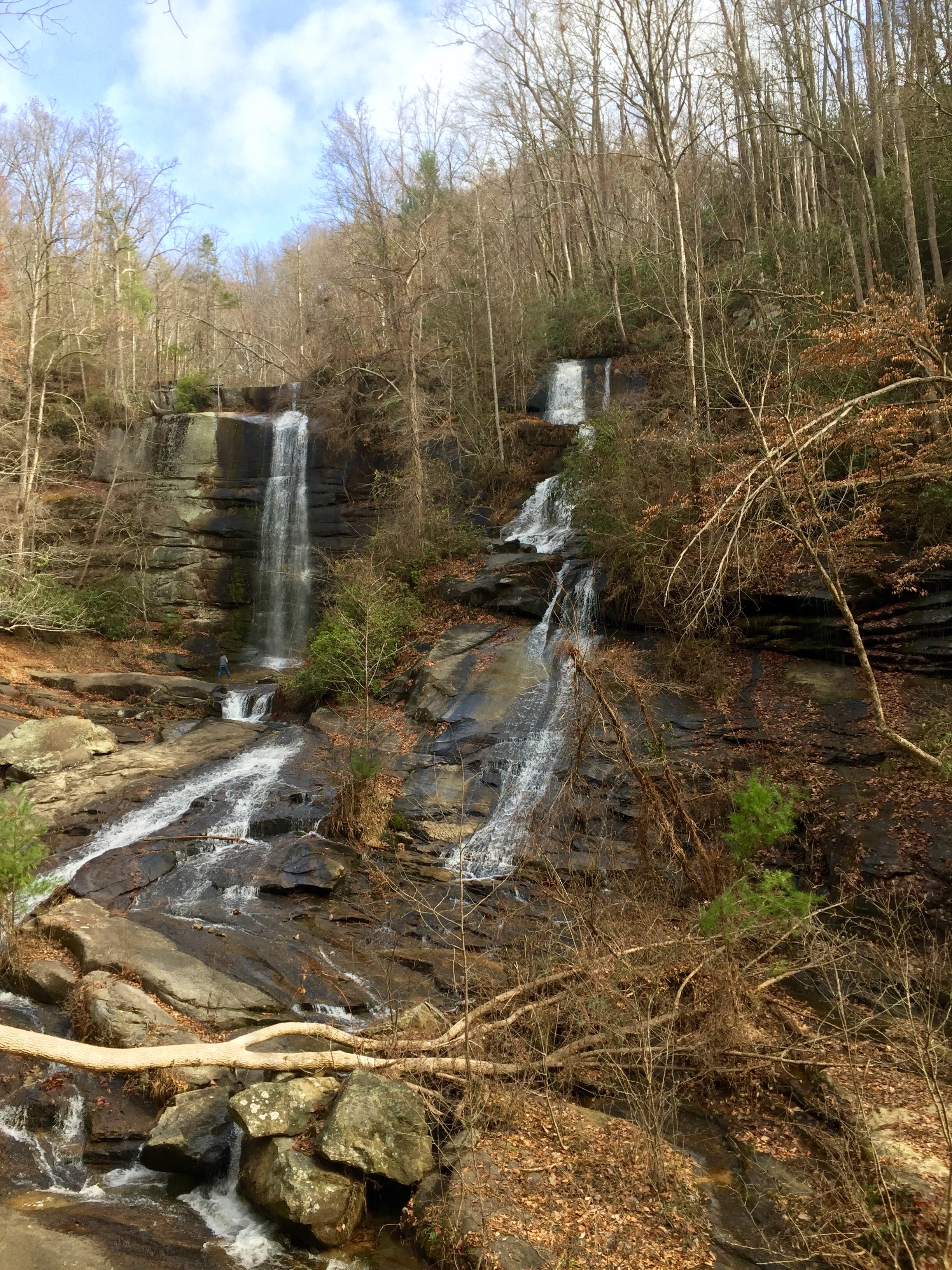 Hike to Twin Falls, SC